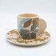 Coffee Cup and Saucer Set - 12 Pcs